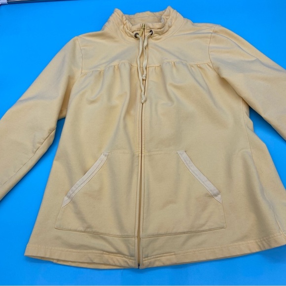 Orvis Yellow Full Zip-Up Jacket Yellow Size Large - Picture 1 of 9